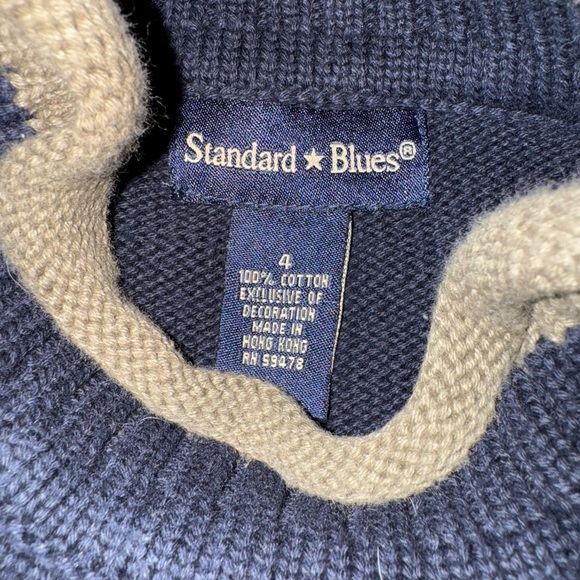 Dinosaur cotton sweater boys size 4 - Picture 2 of 2